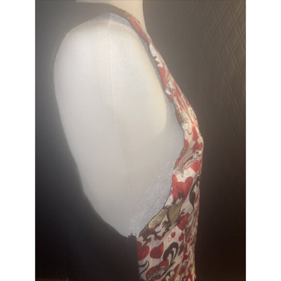 Looney Tunes Vest Valentines Day Cartoon Characters One Size Polyester - Picture 10 of 15